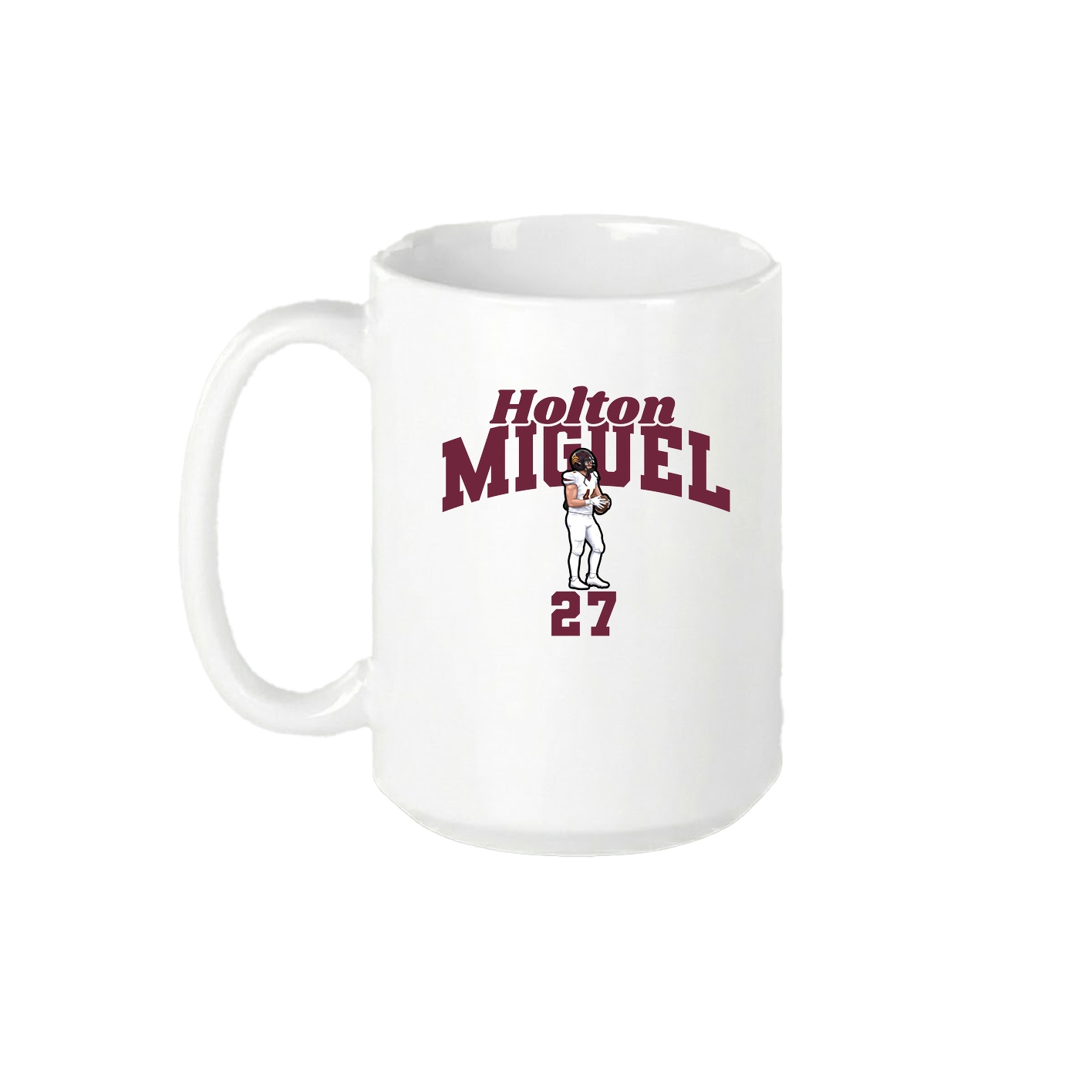 15oz Coffee Mug — Signature Arch in White