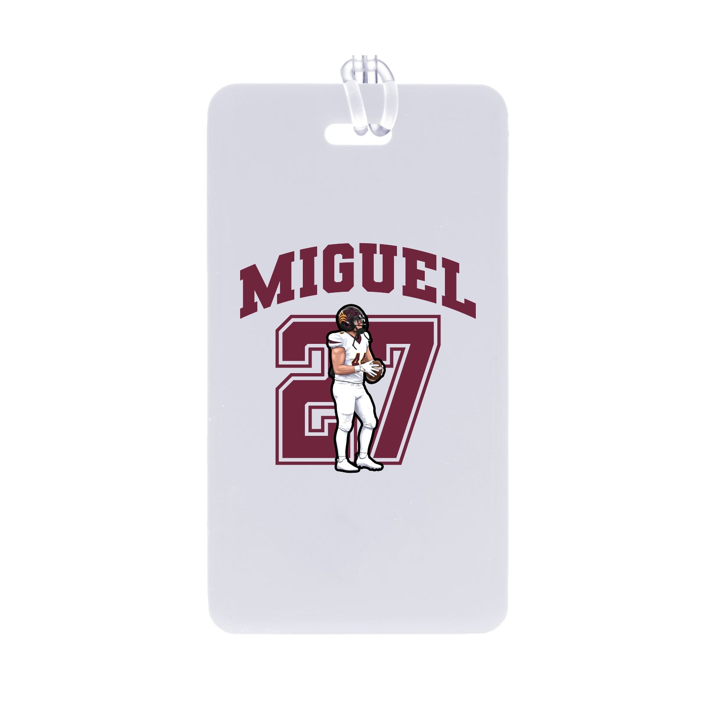 Bag Tag — Number in Classic