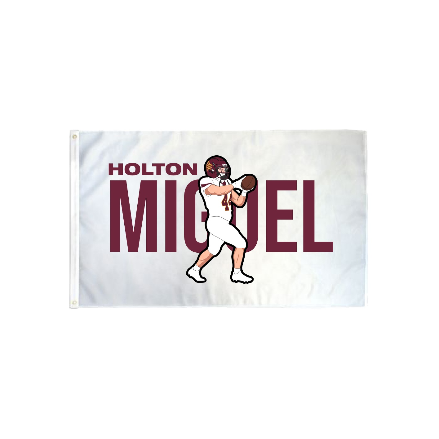 3x5 Flag — Player Name in Classic