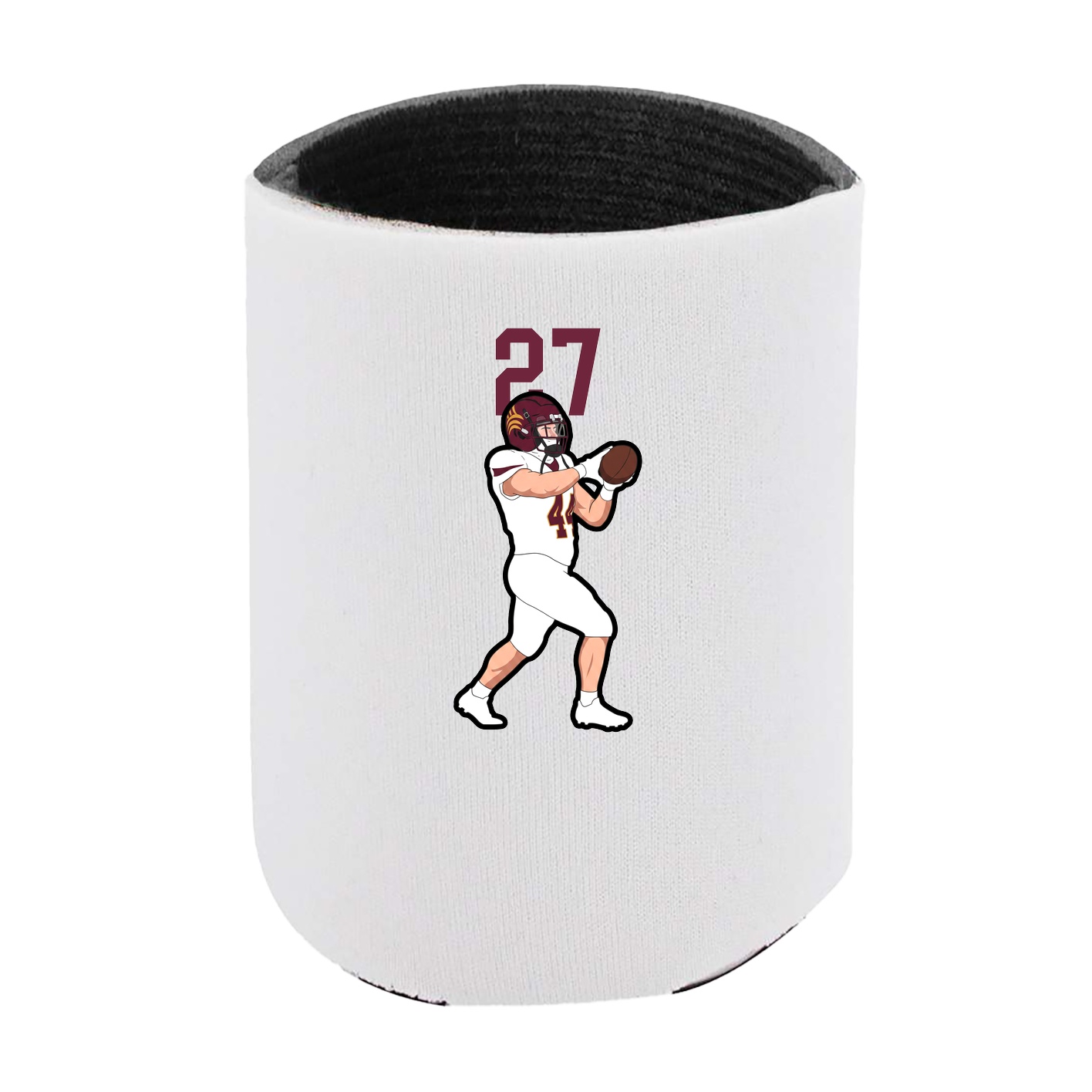 Can Holder — Number Top in White