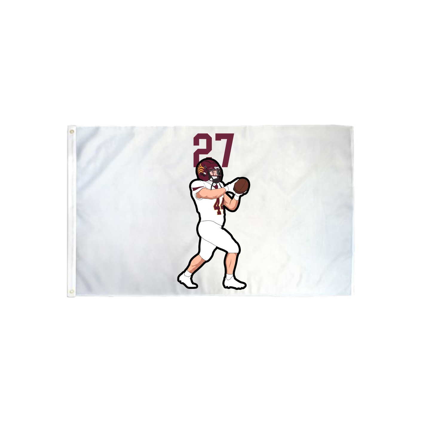 3x5 Flag — Number Top in Classic