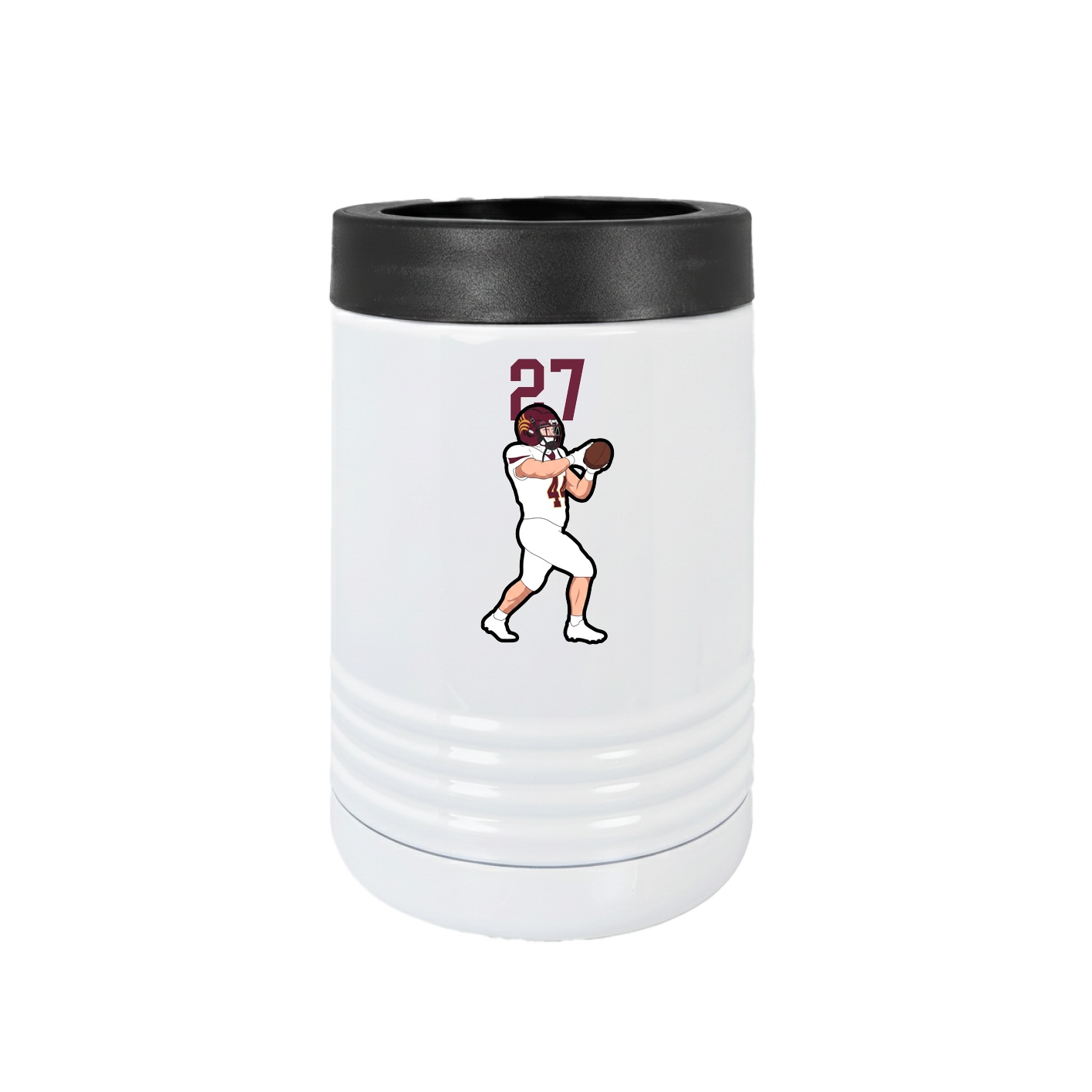 Beverage Holder — Number Top in White