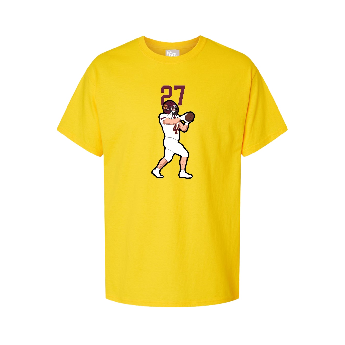 Tee — Number Top in Gold