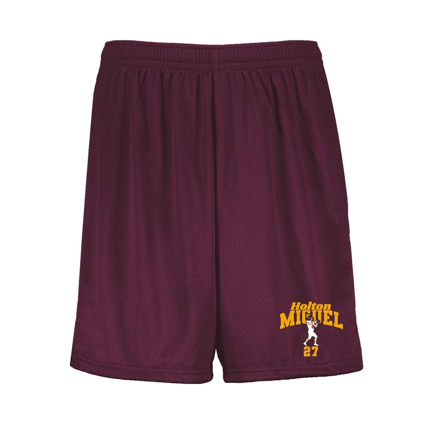 Shorts — Signature Arch in Maroon