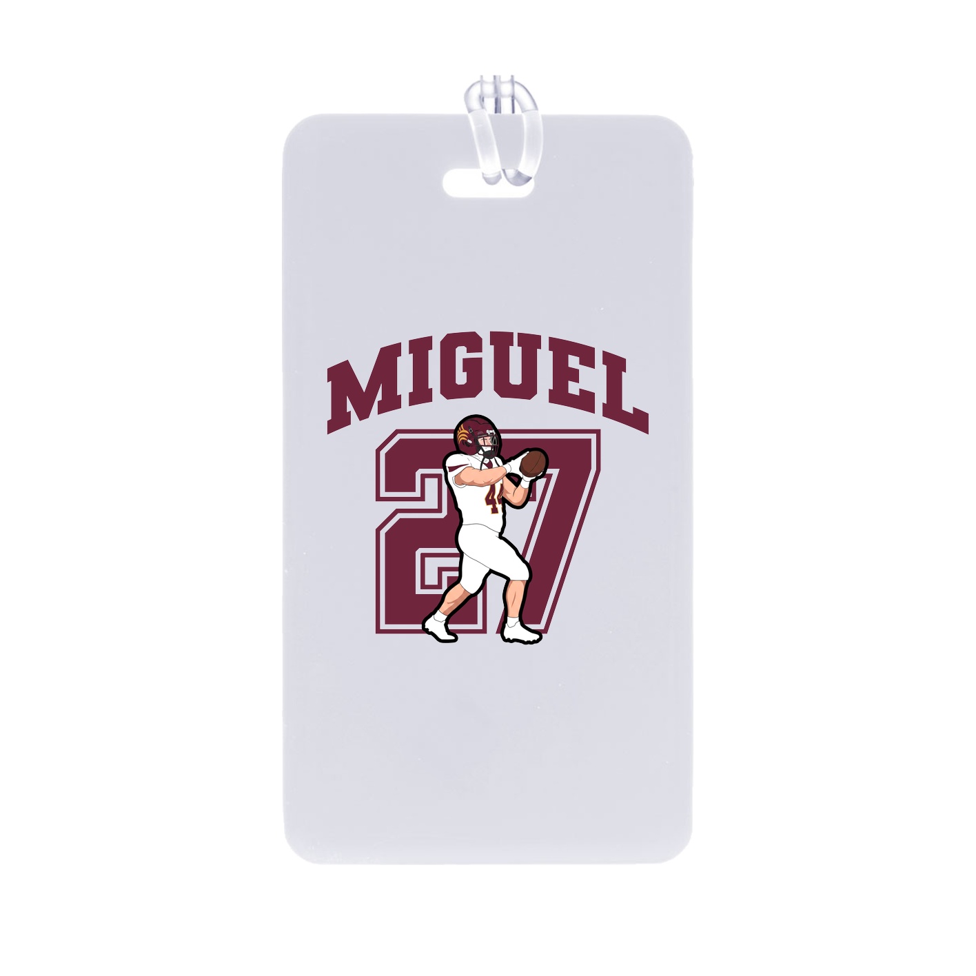 Bag Tag — Number in Classic