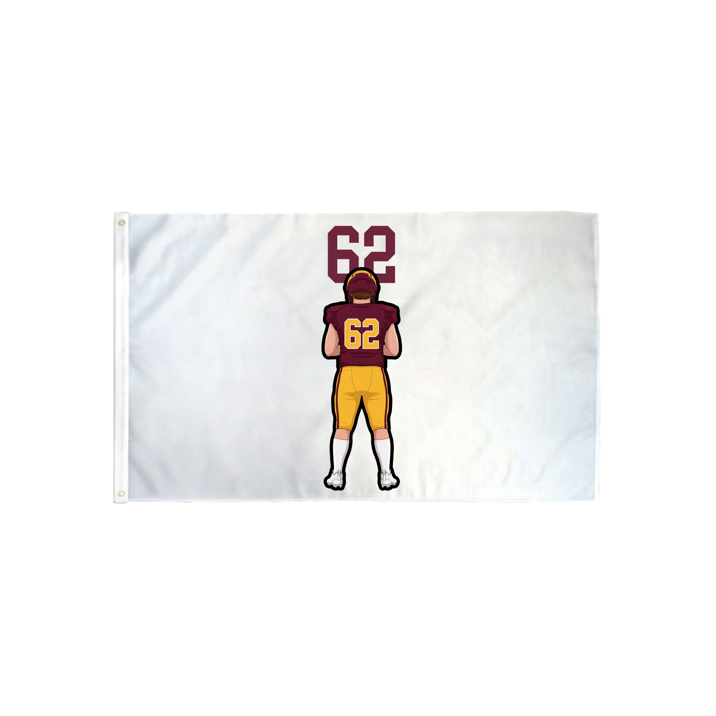 3x5 Flag — Number Top in Classic