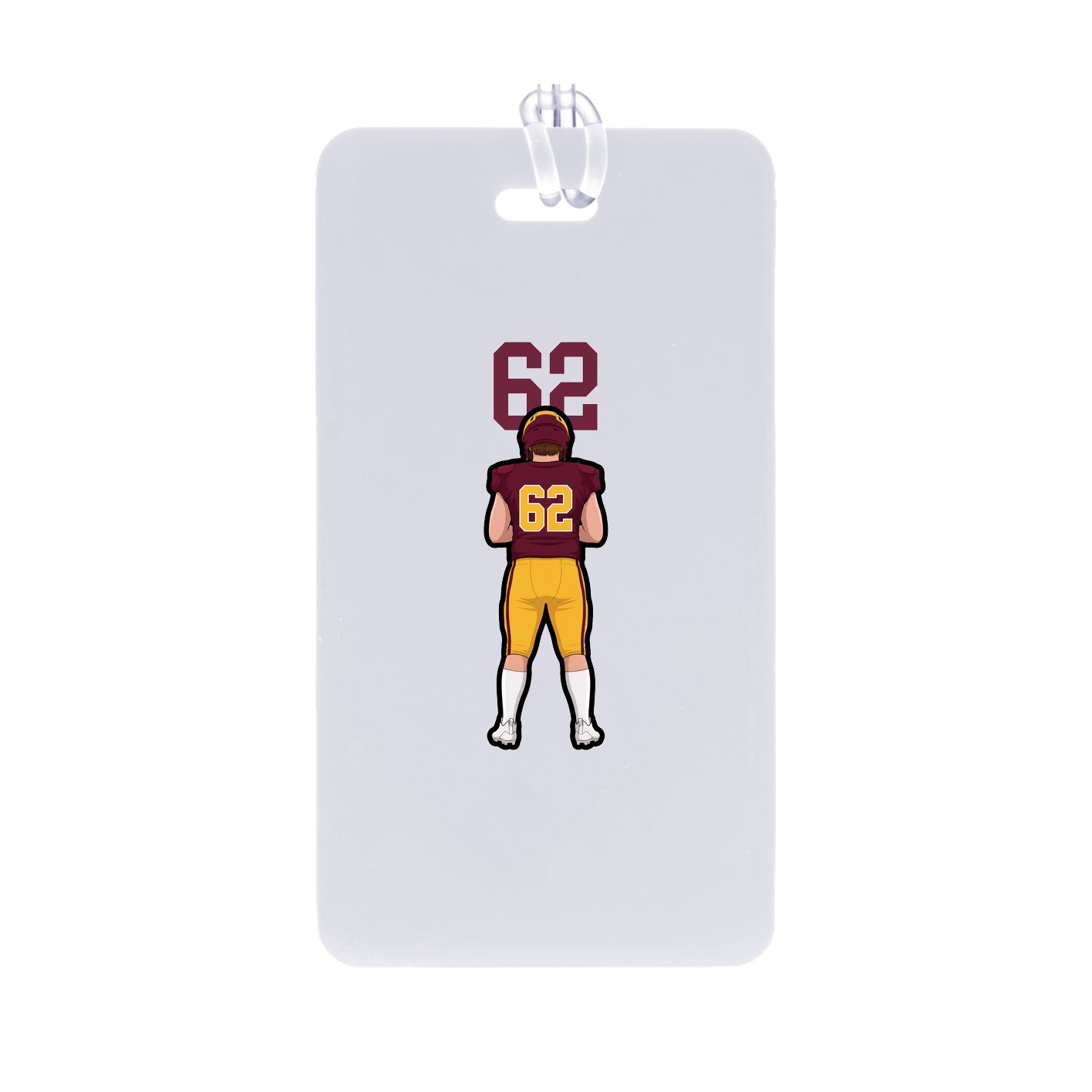 Bag Tag — Number Top in Classic