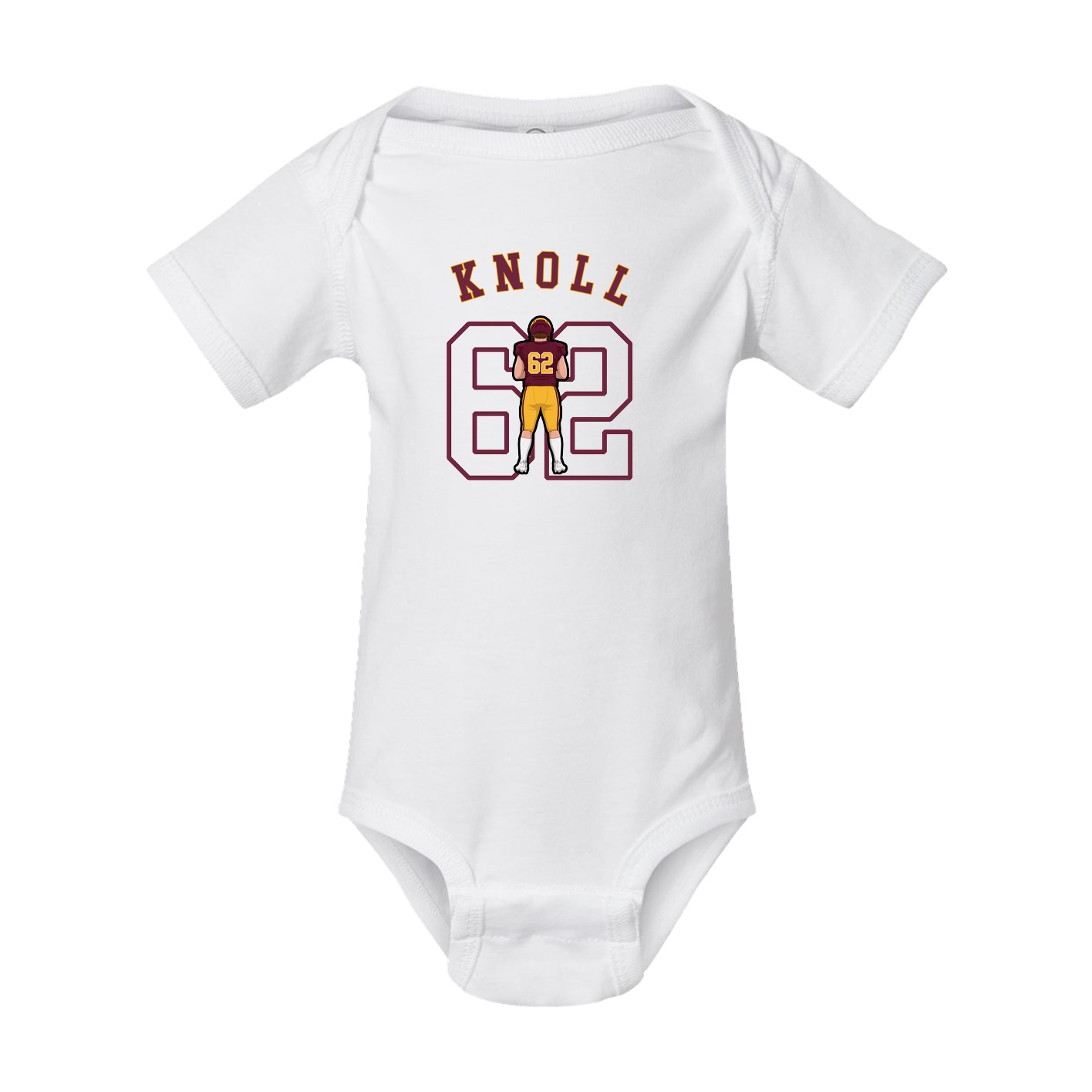 Baby Onesie — Shirsey Arch in White