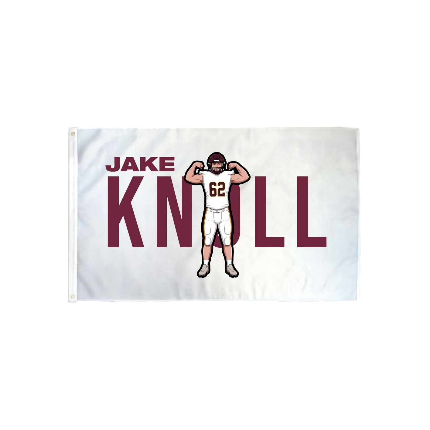 3x5 Flag — Player Name in Classic