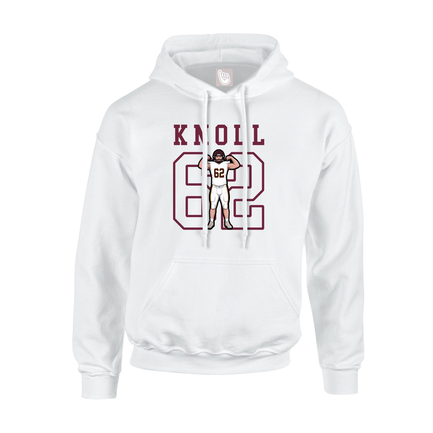 Youth Hoodie — Shirsey in White