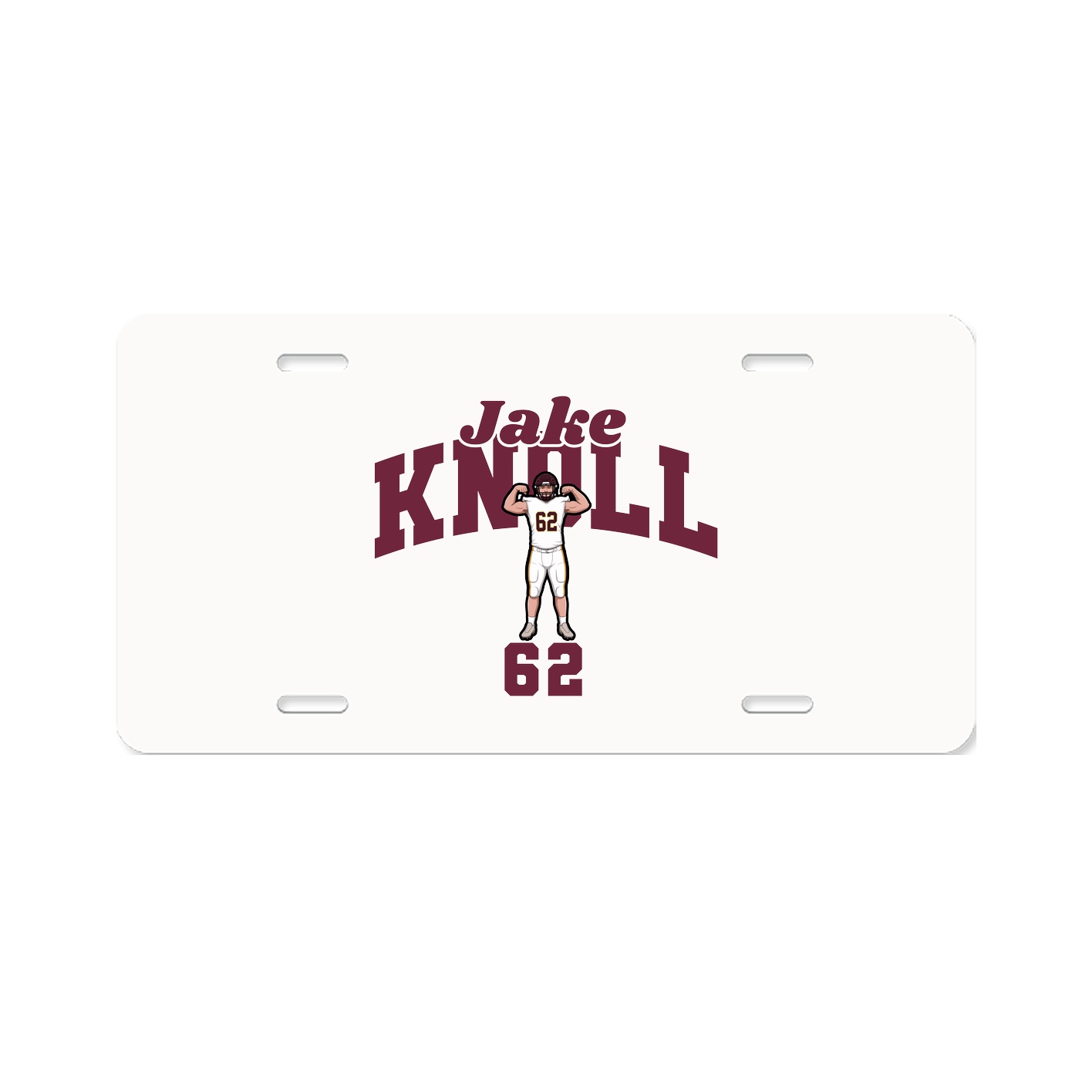 License Plate — Signature Arch in Classic