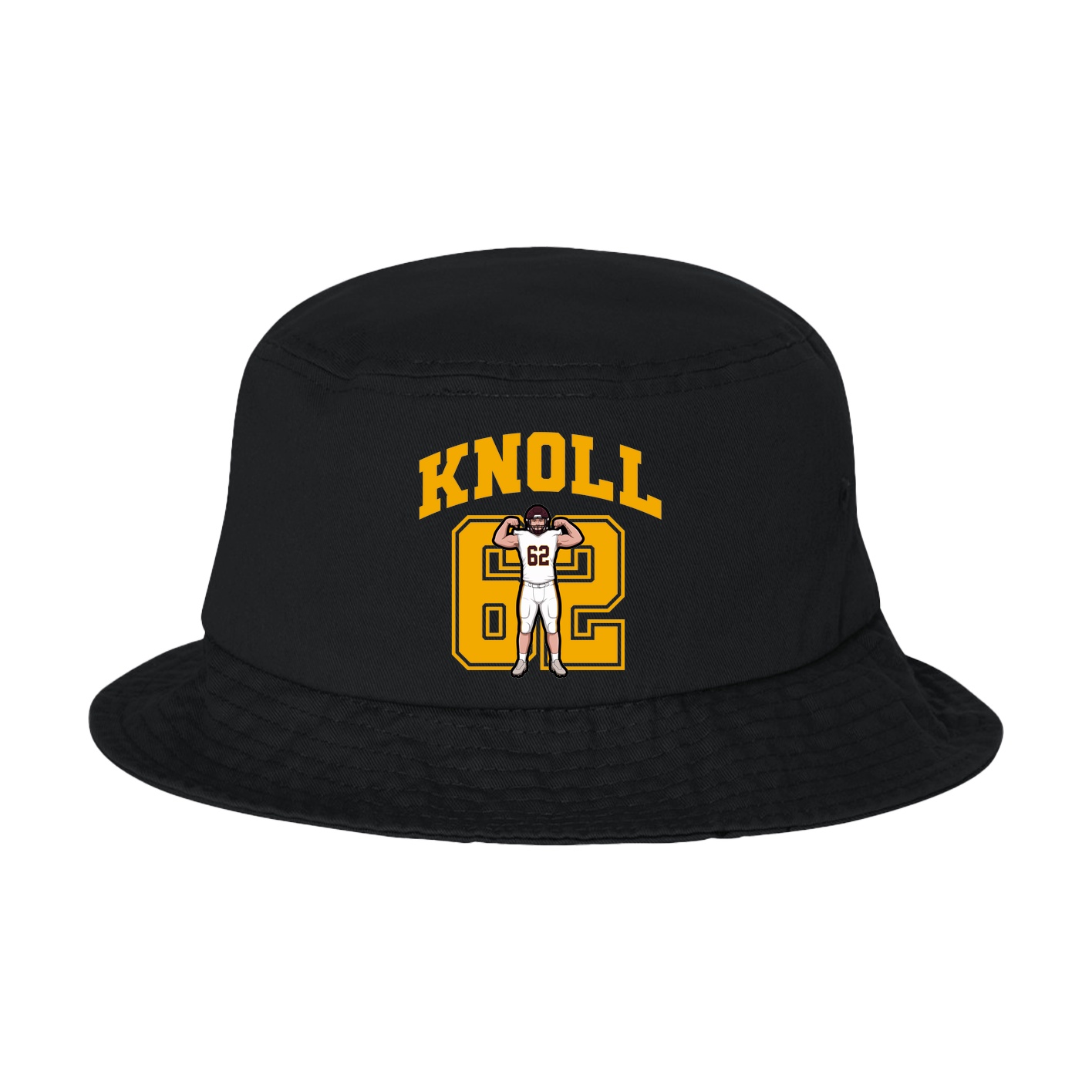 Bucket Cap — Number in Black