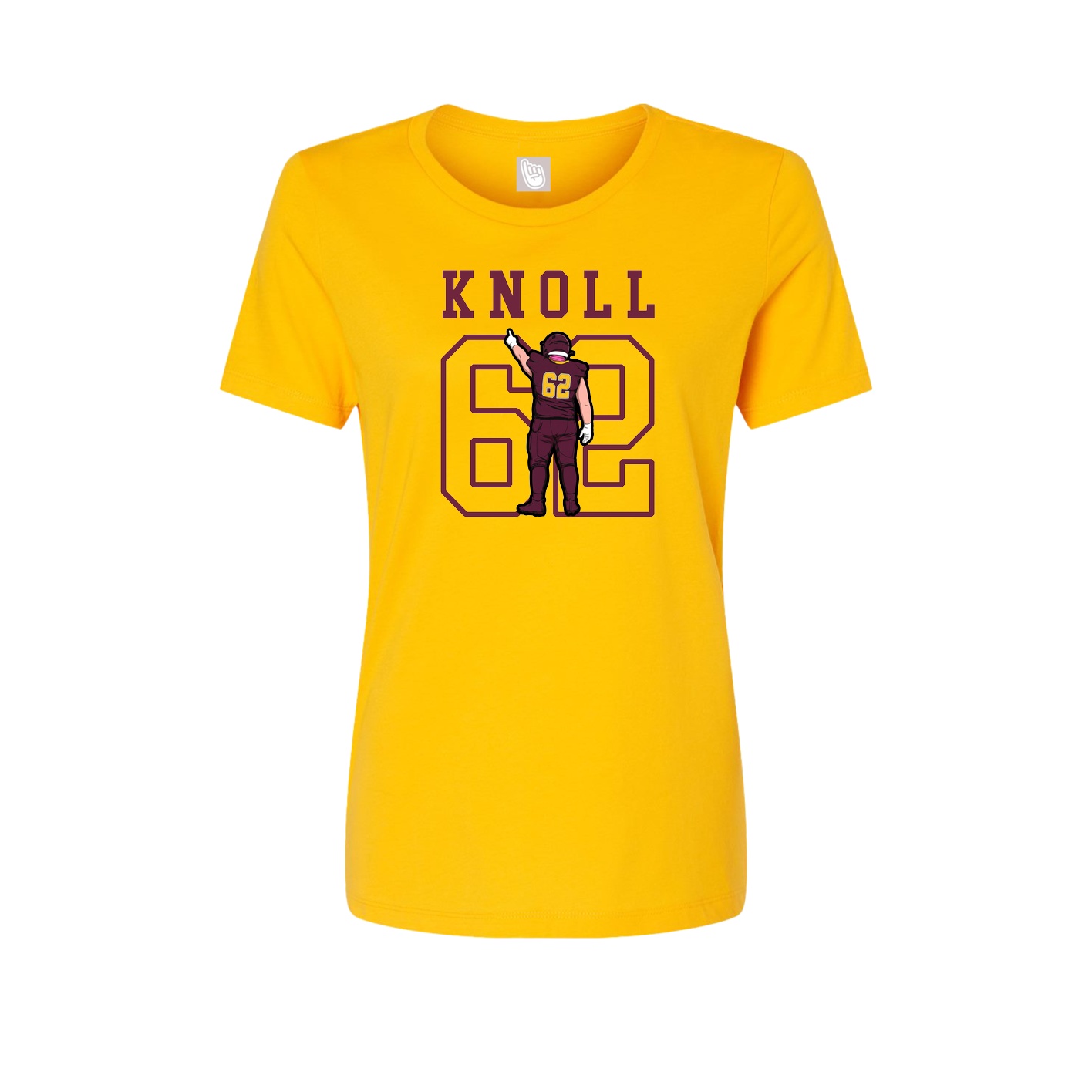 Fitted Women's Tee — Shirsey in Gold