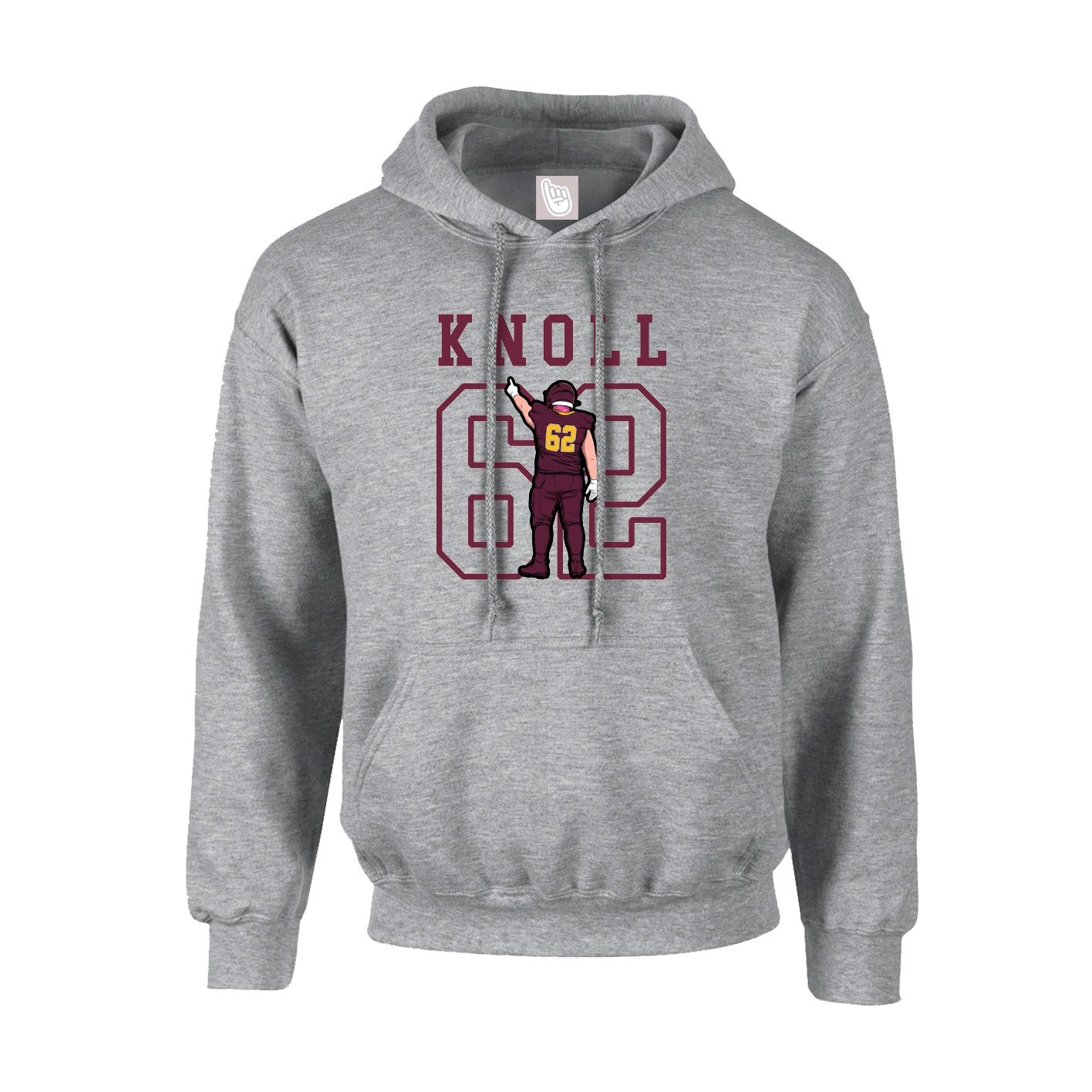 Youth Hoodie — Shirsey in Grey