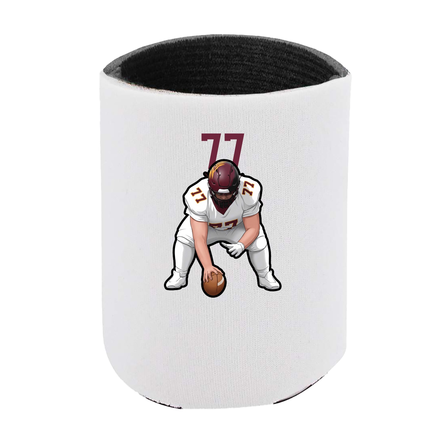 Can Holder — Number Top in White