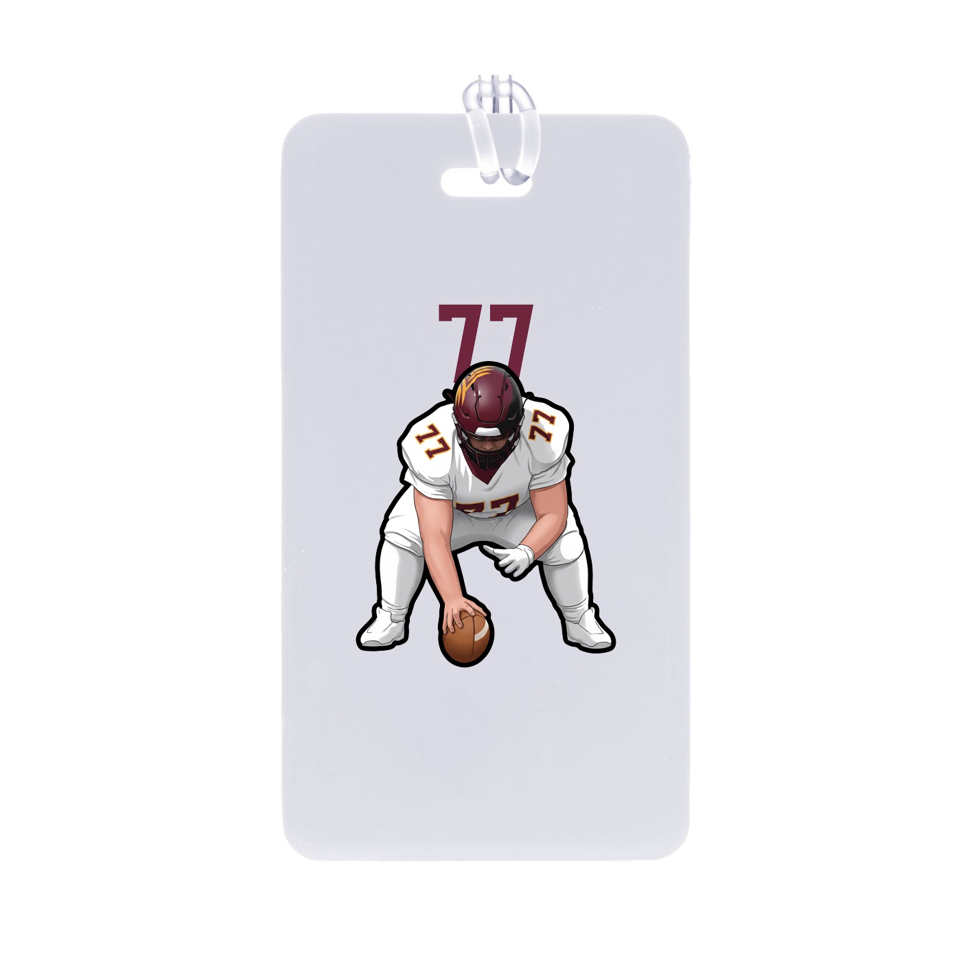 Bag Tag — Number Top in Classic