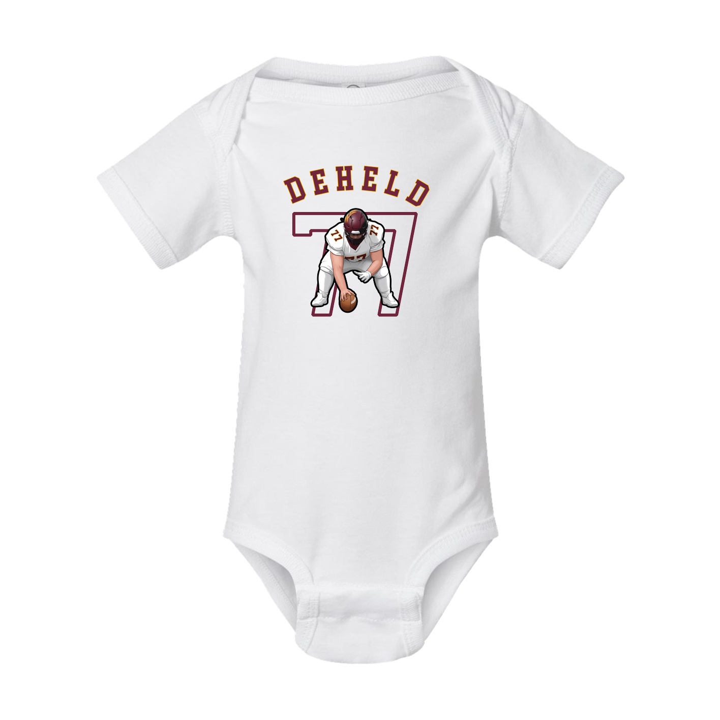 Baby Onesie — Shirsey Arch in White