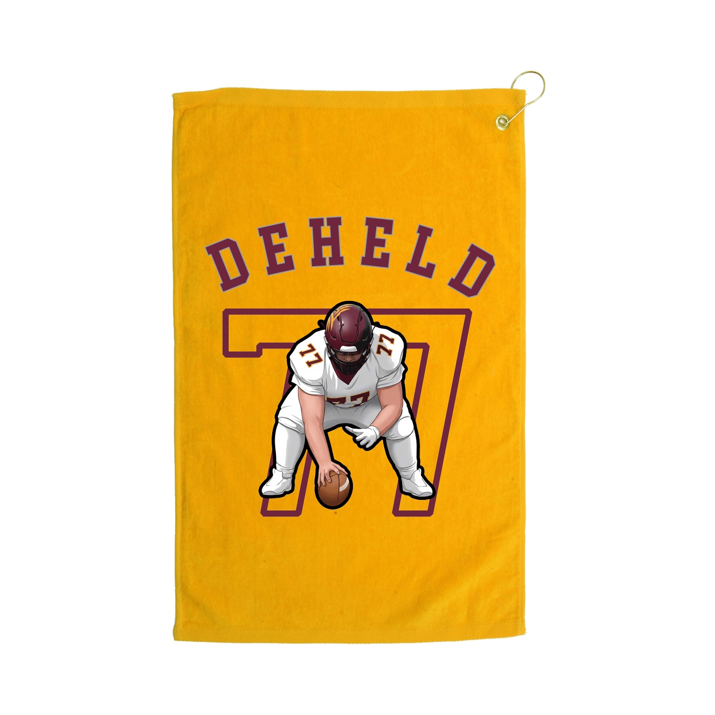Golf Towel — Shirsey Arch in Gold