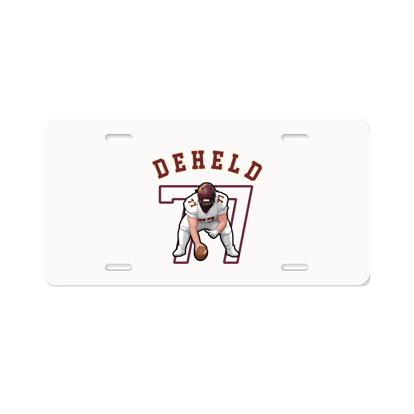 License Plate — Shirsey Arch in Classic