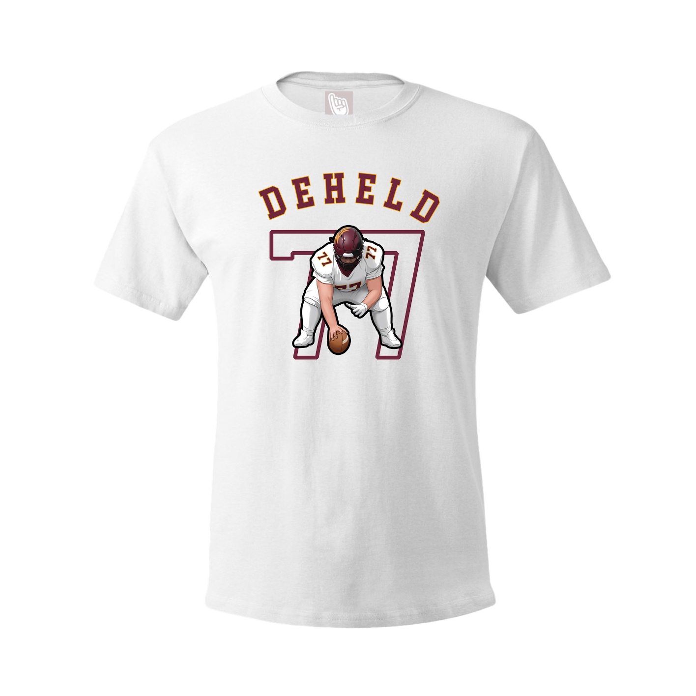 Youth Tee — Shirsey Arch in White