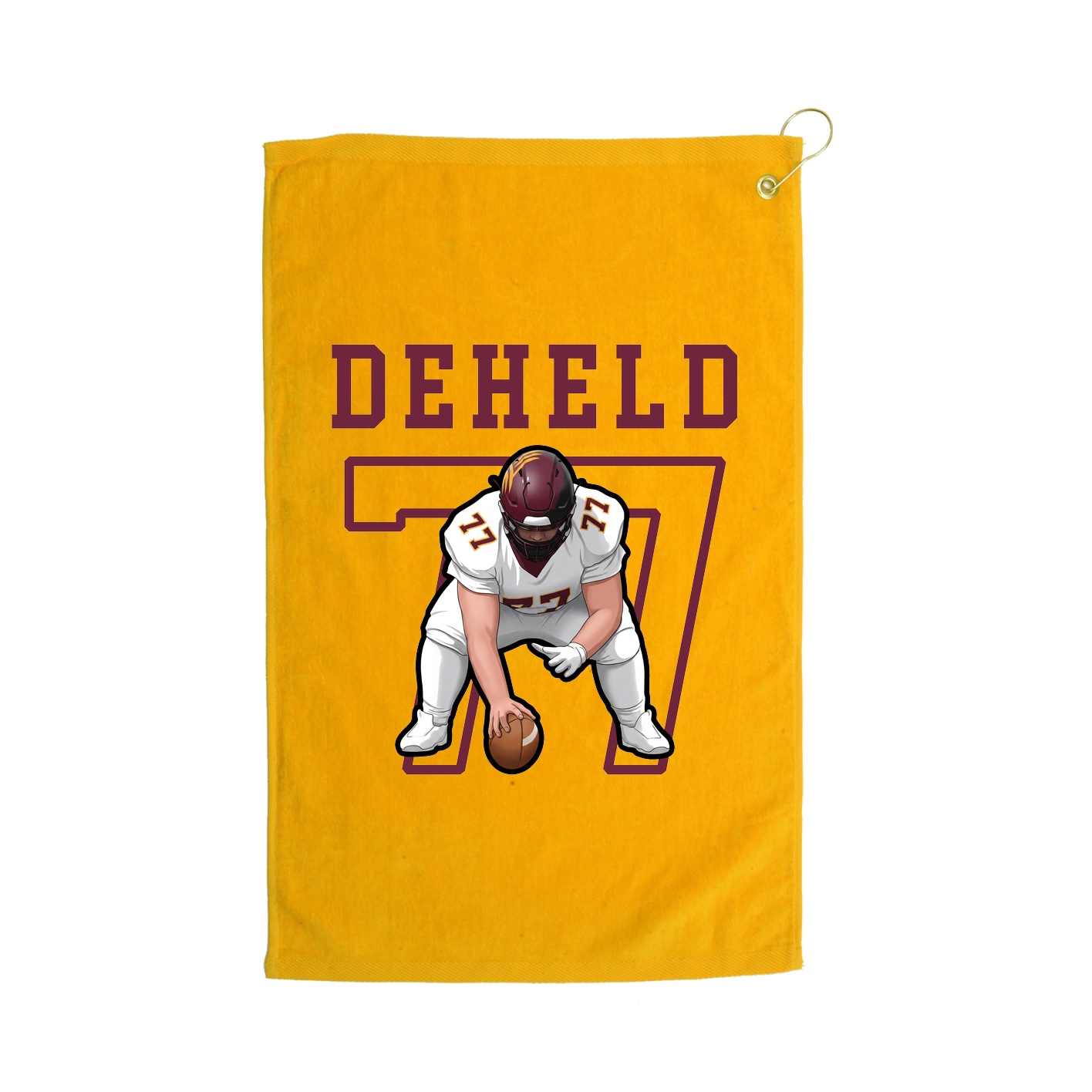 Golf Towel — Shirsey in Gold