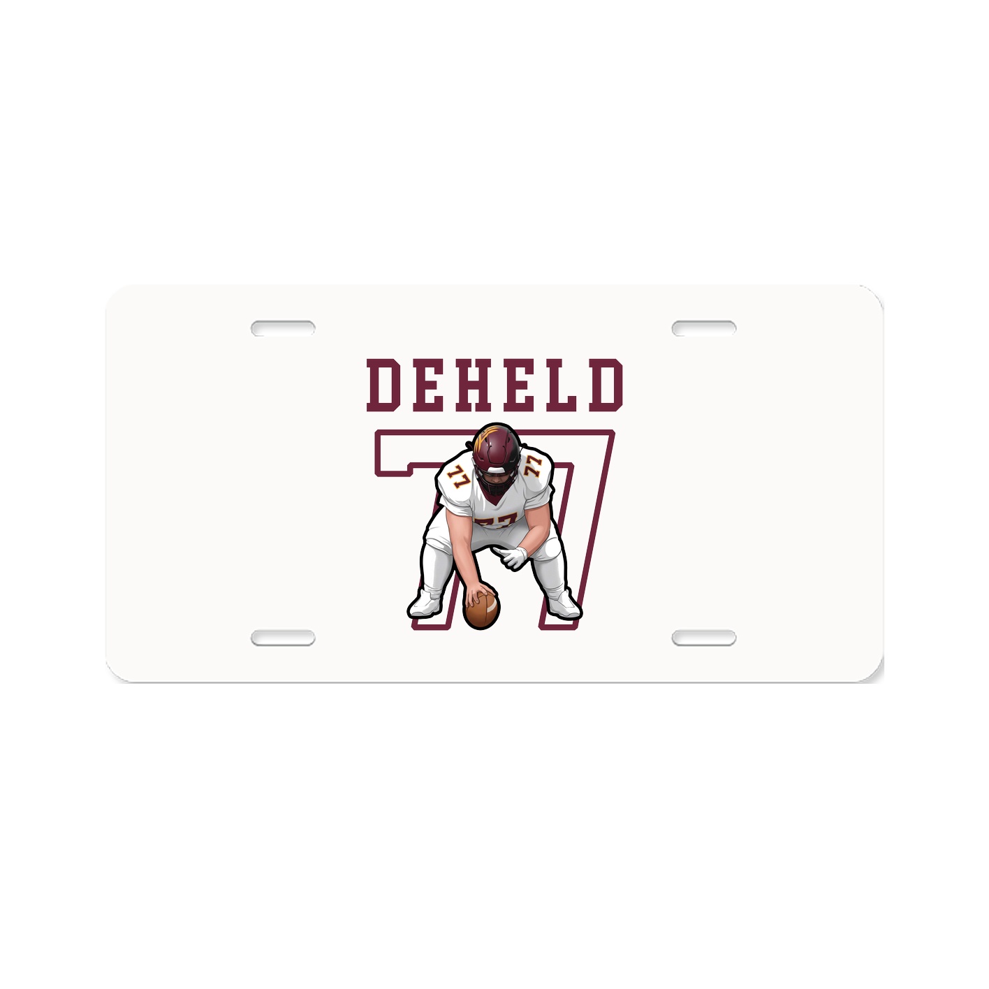 License Plate — Shirsey in Classic