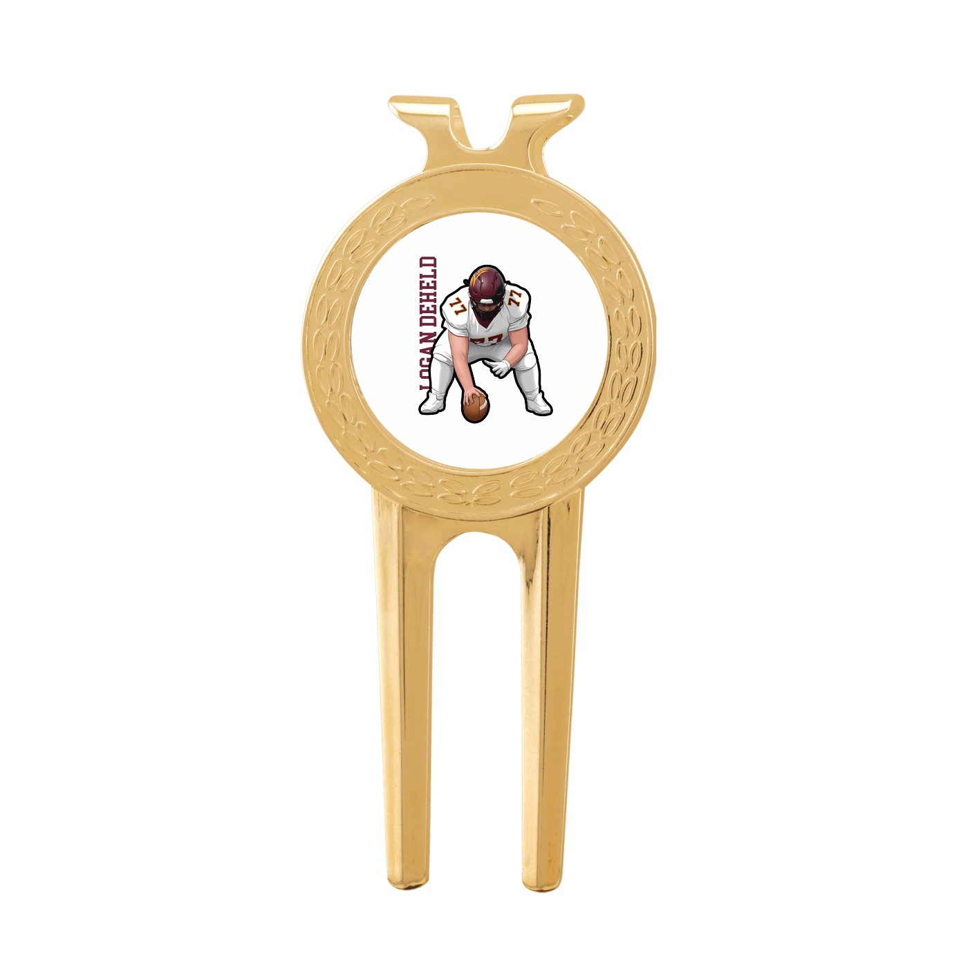 Divot Tool with Ball Marker — Name Vertical in Classic