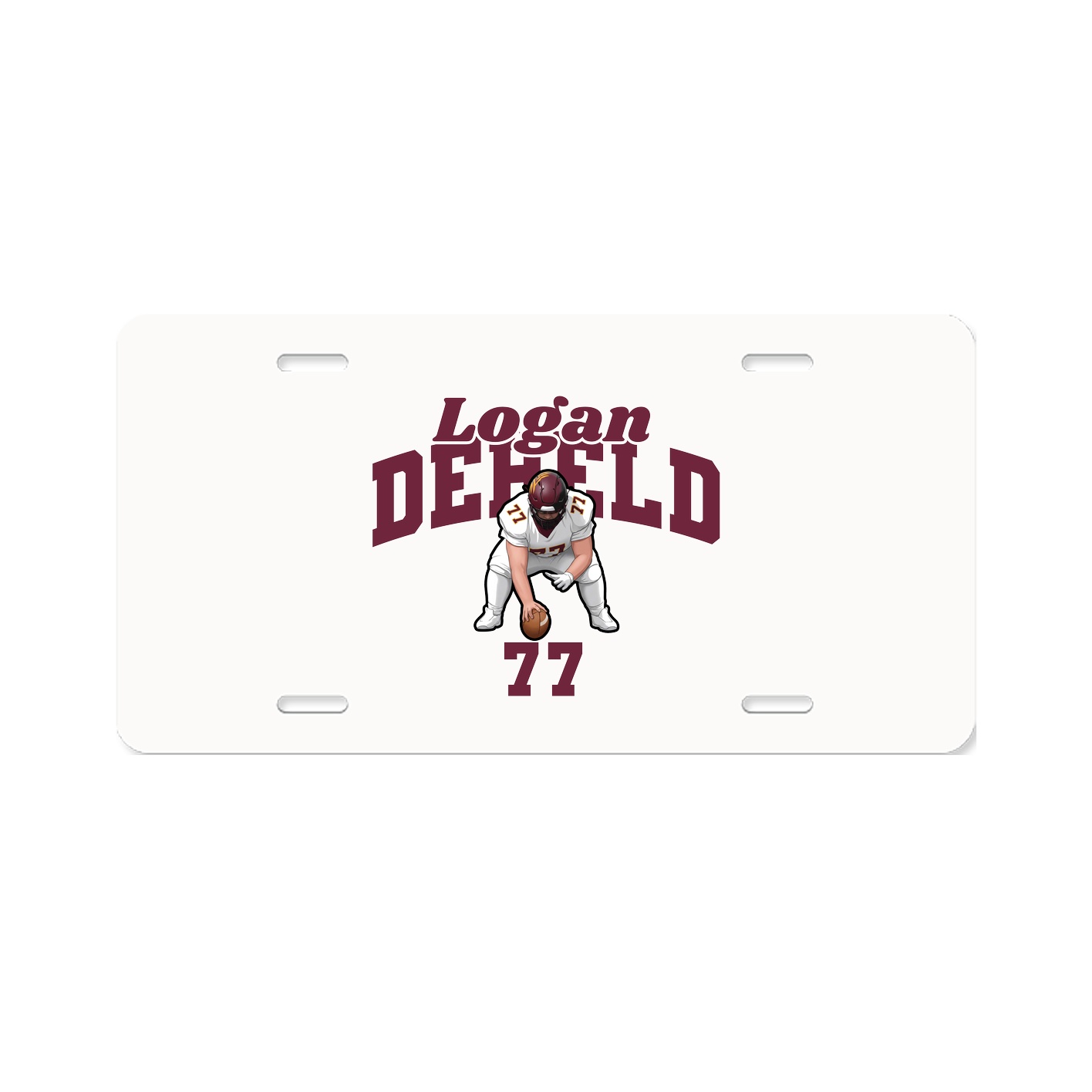 License Plate — Signature Arch in Classic