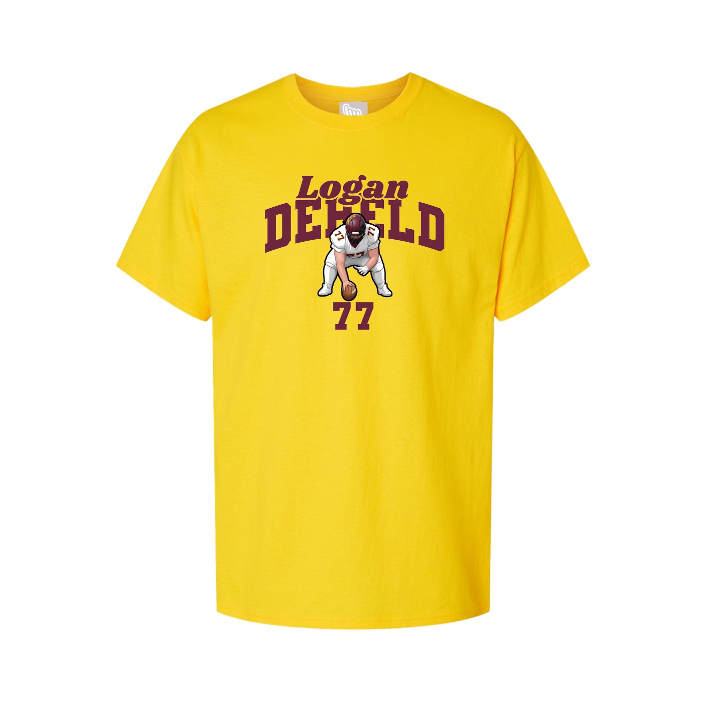 Tee — Signature Arch in Gold