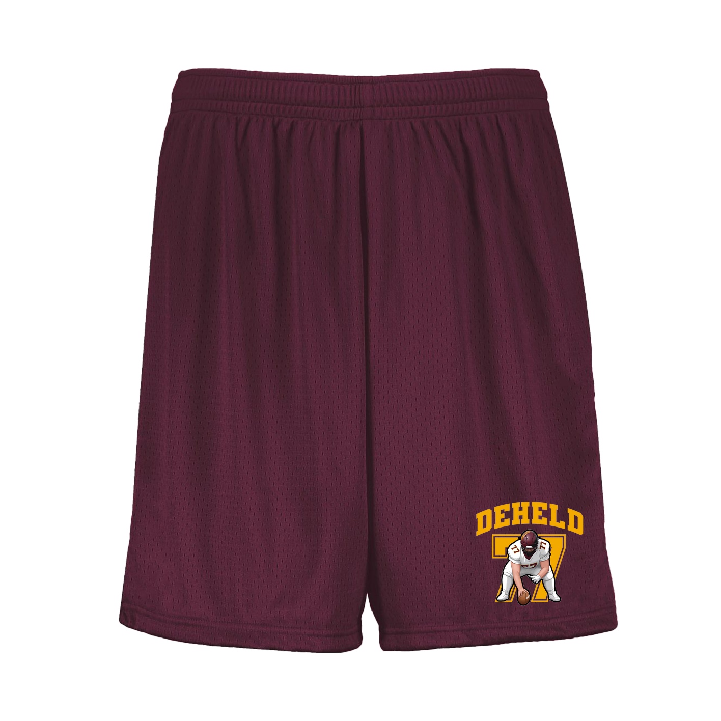 Shorts — Number in Maroon