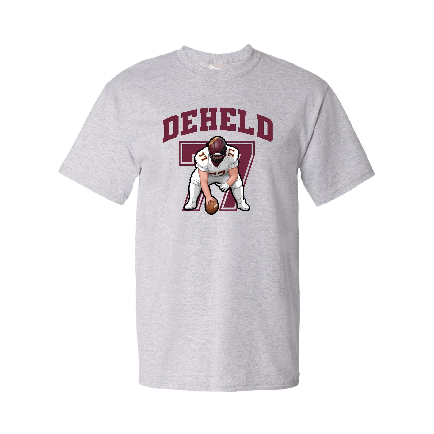 Tee — Number in Grey