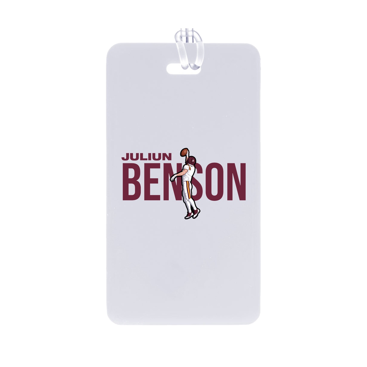 Bag Tag — Player Name in Classic