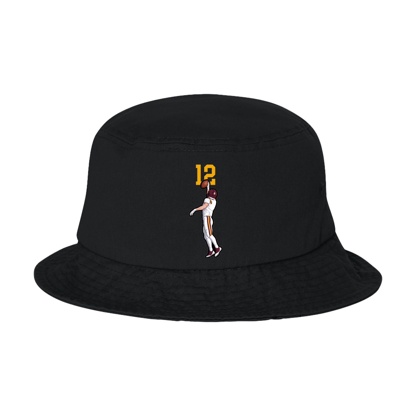 Bucket Cap — Number Top in Black