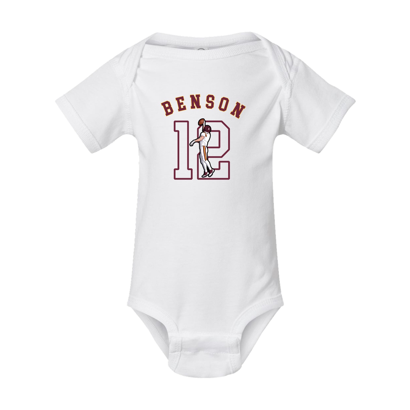 Baby Onesie — Shirsey Arch in White