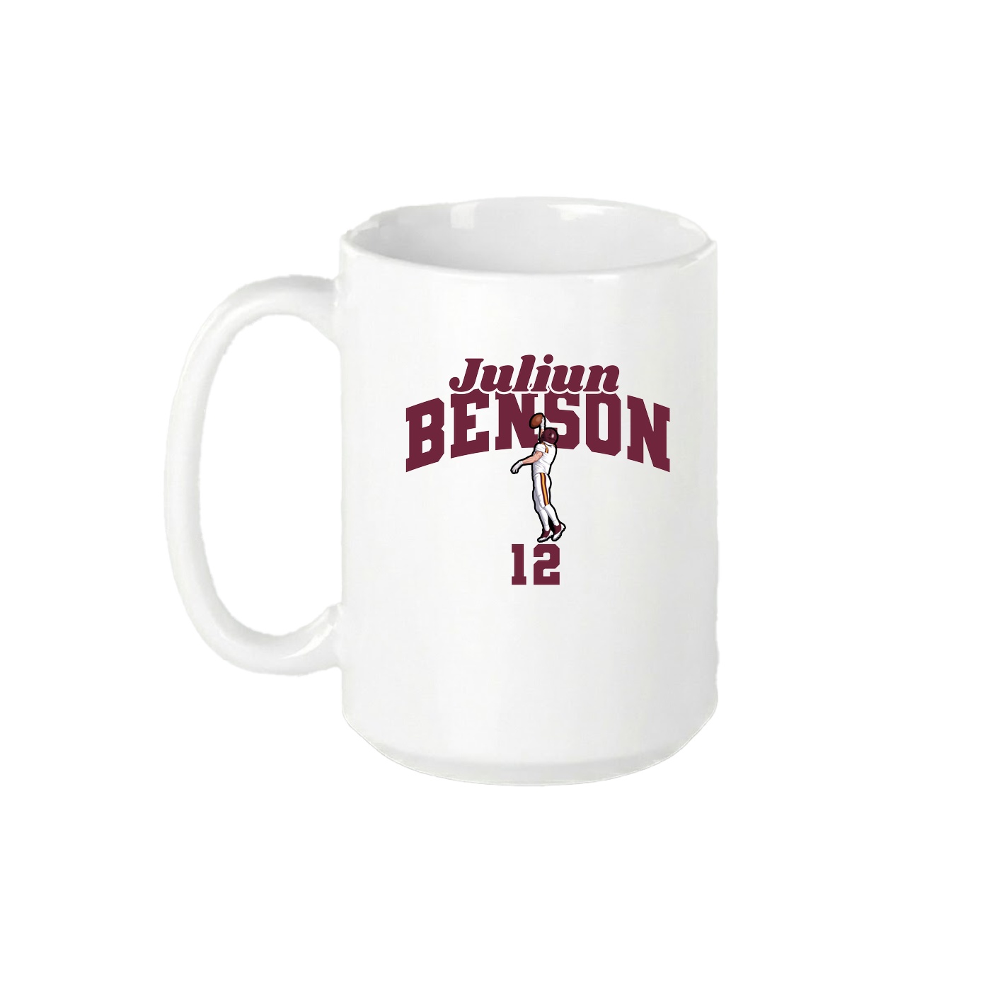 15oz Coffee Mug — Signature Arch in White