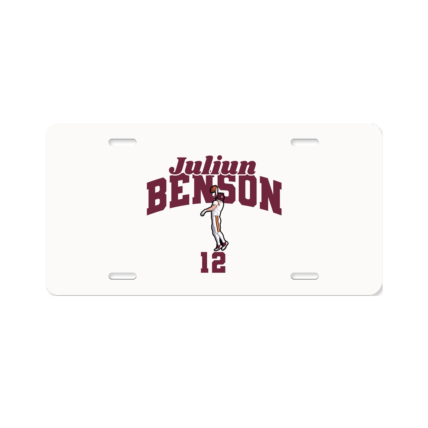 License Plate — Signature Arch in Classic