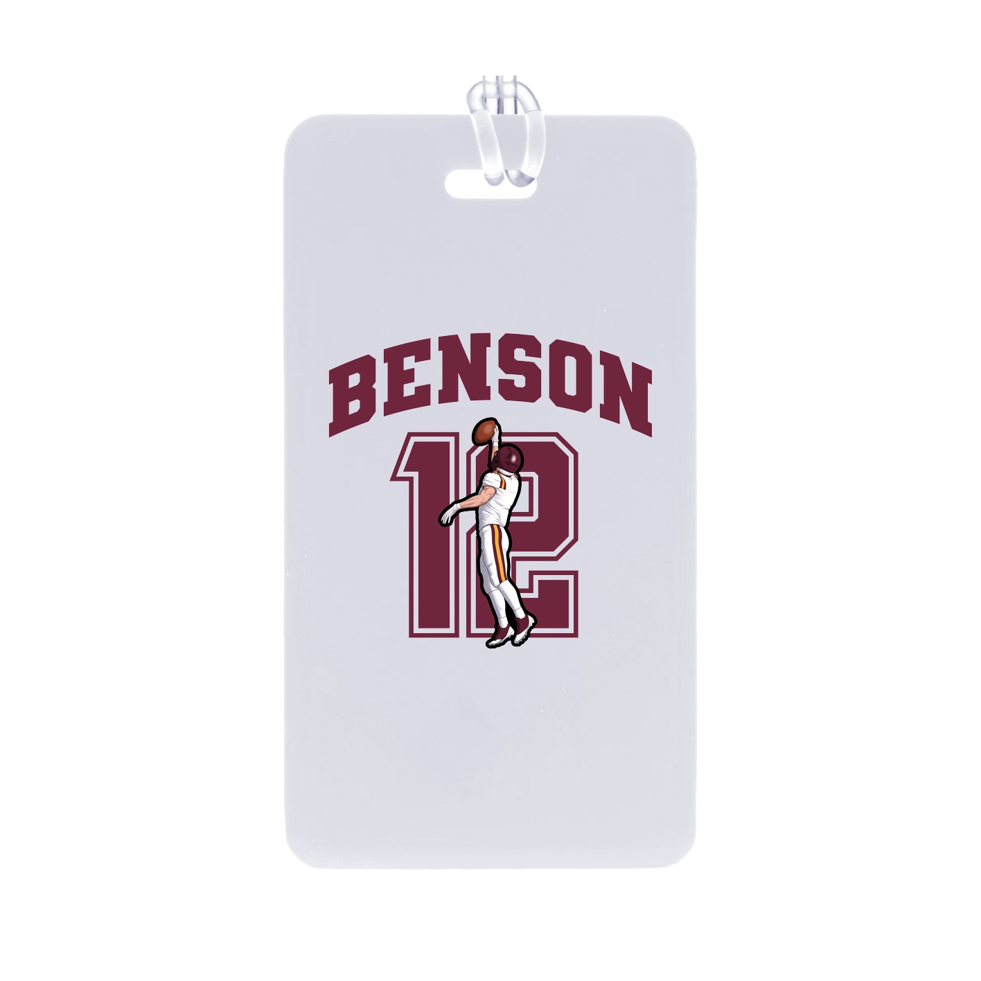 Bag Tag — Number in Classic
