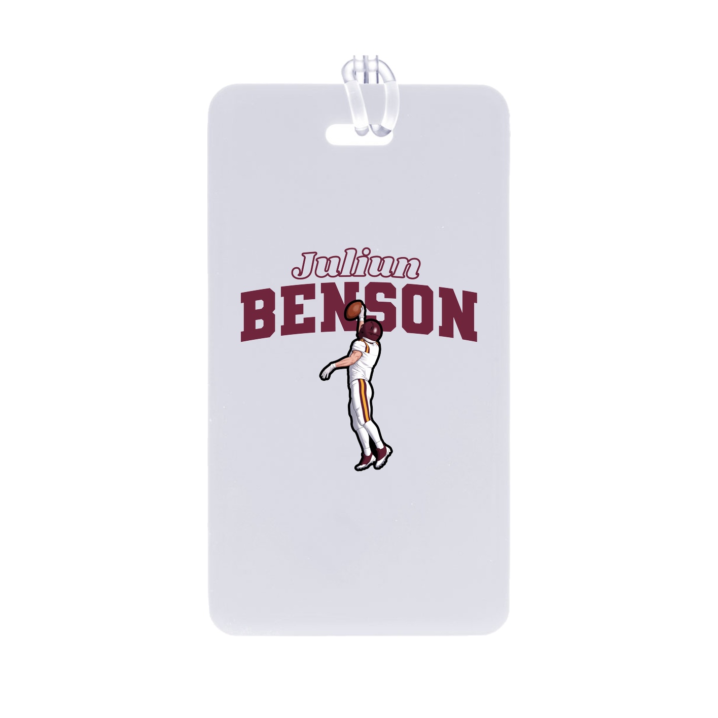 Bag Tag — Name Arch in Classic