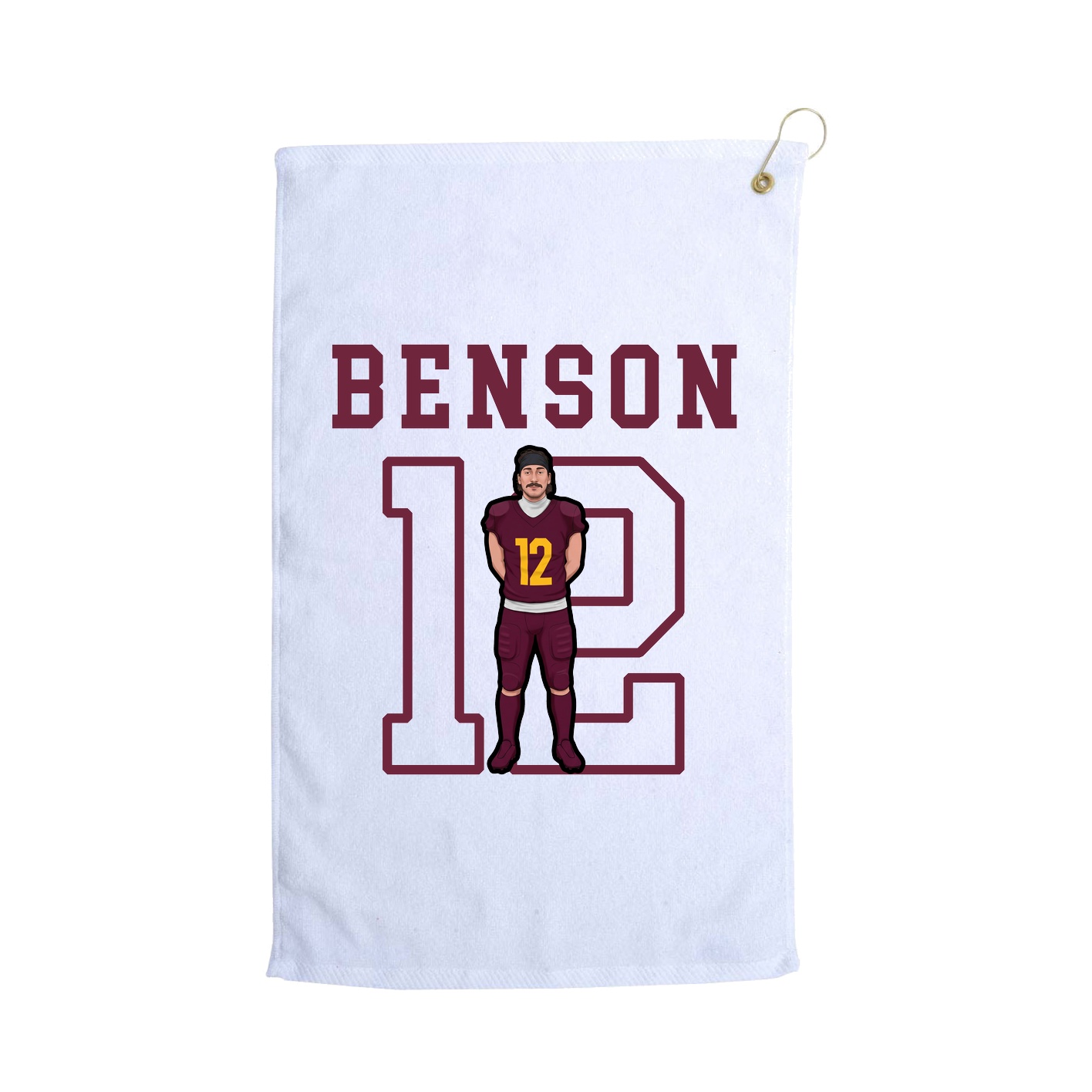 Golf Towel — Shirsey in White