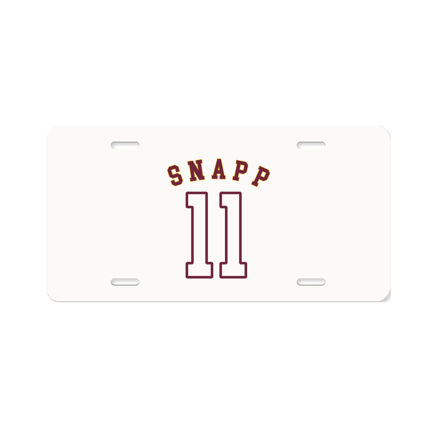License Plate — Shirsey Arch in Classic