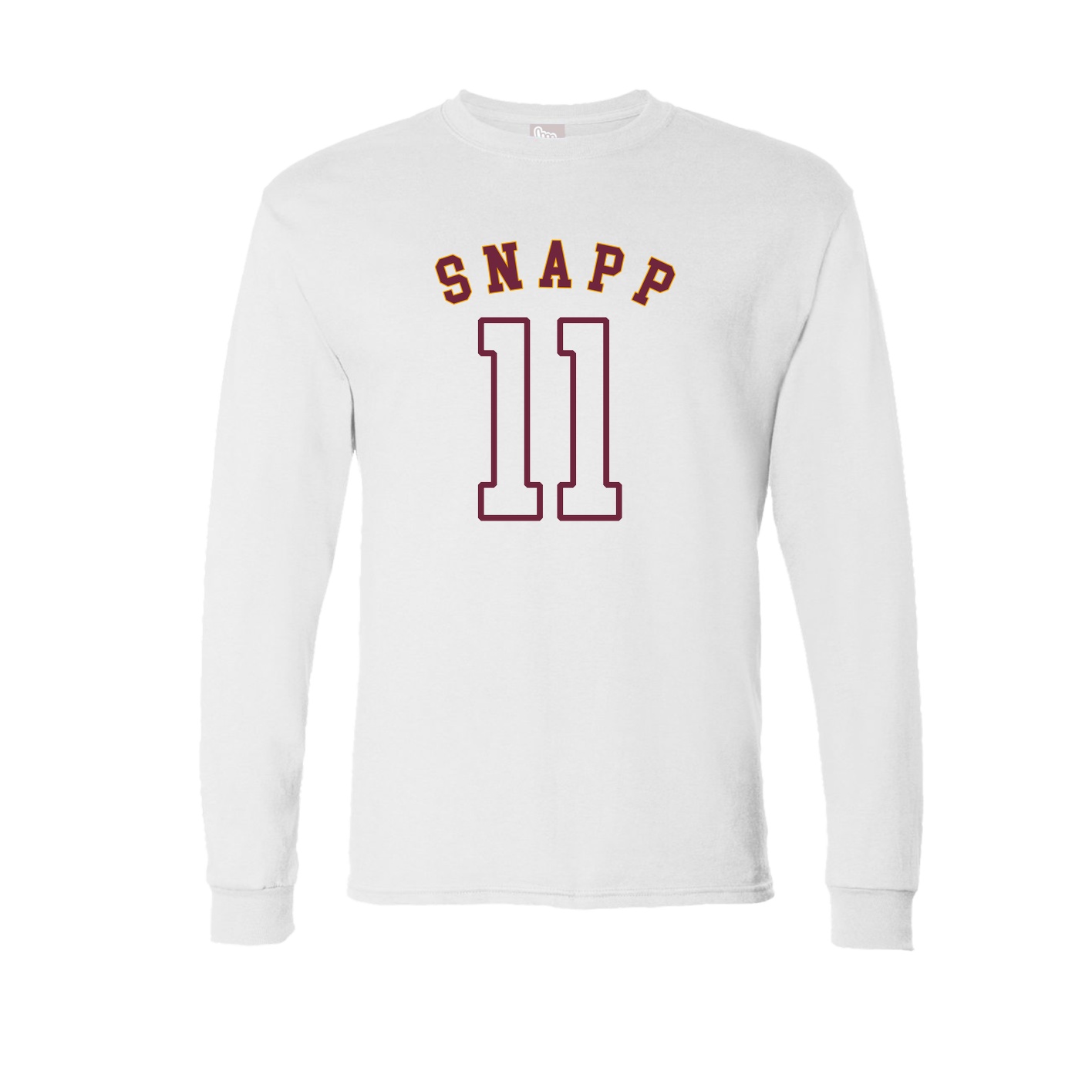 Long Sleeve Tee — Shirsey Arch in White