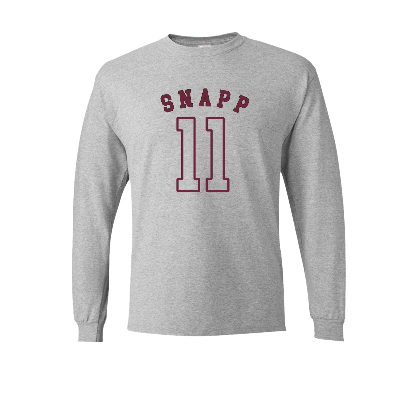 Long Sleeve Tee — Shirsey Arch in Grey