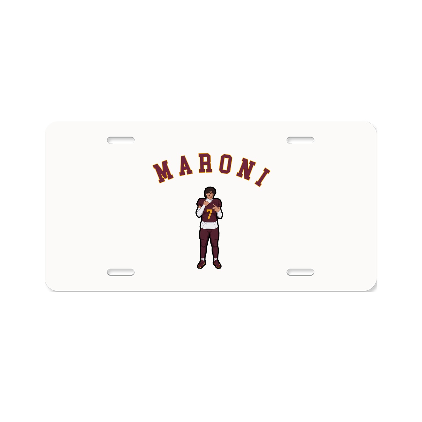License Plate — Shirsey Arch in Classic
