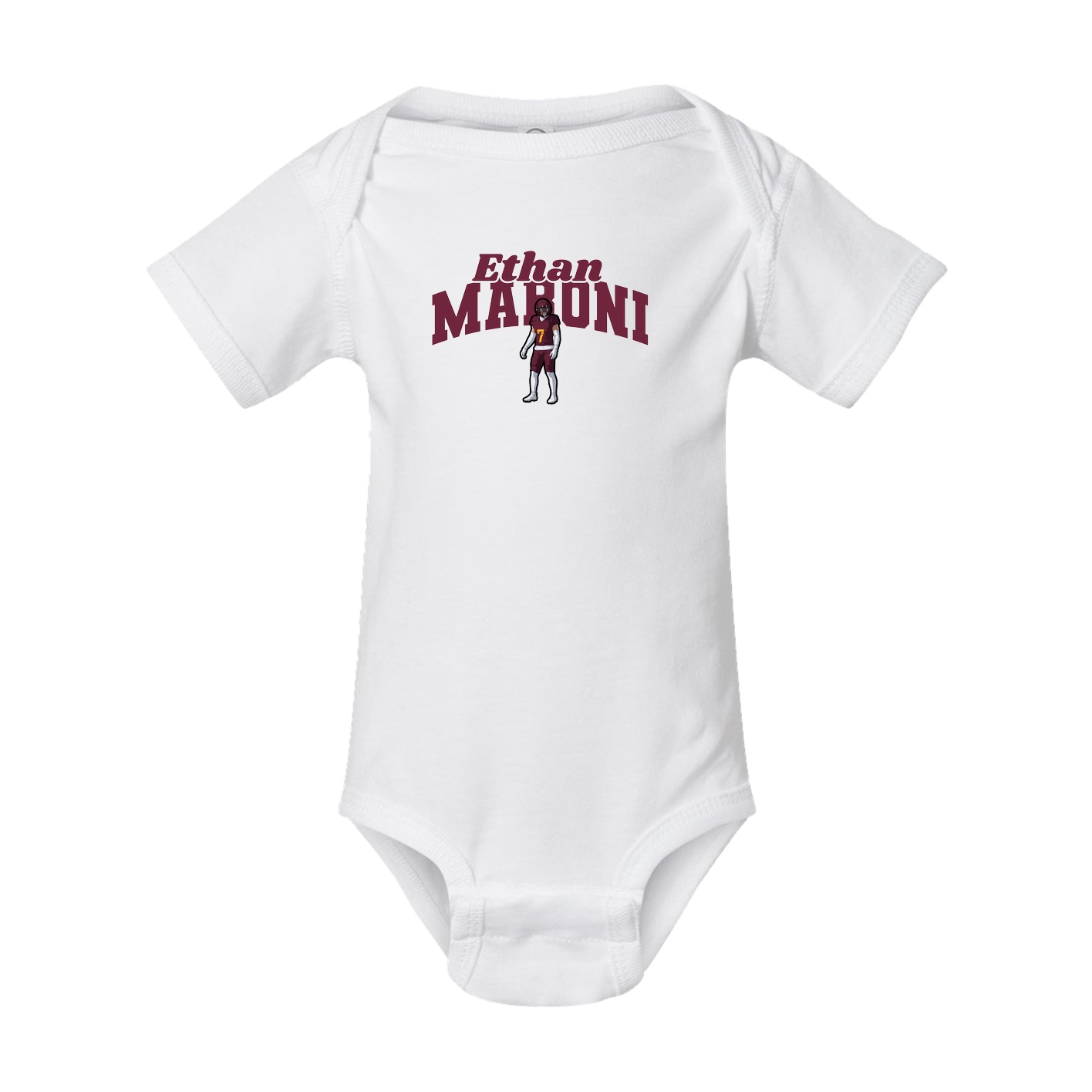 Baby Onesie — Signature Arch in White