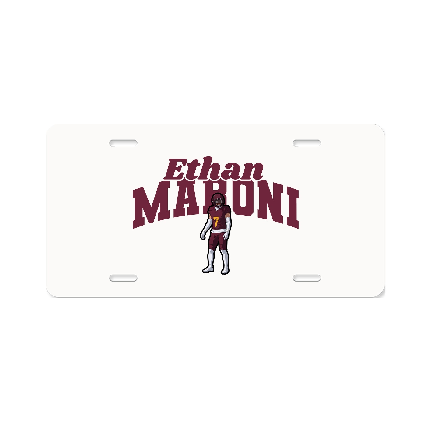 License Plate — Signature Arch in Classic