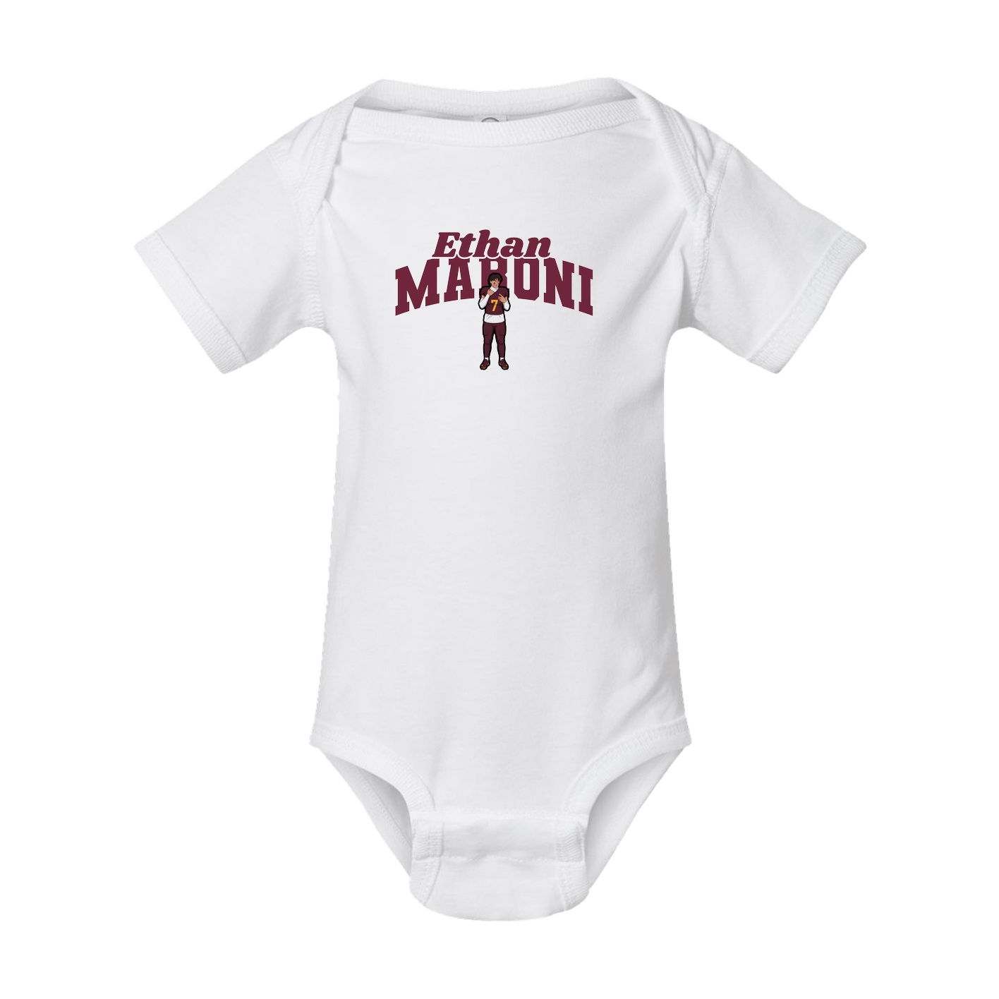 Baby Onesie — Signature Arch in White