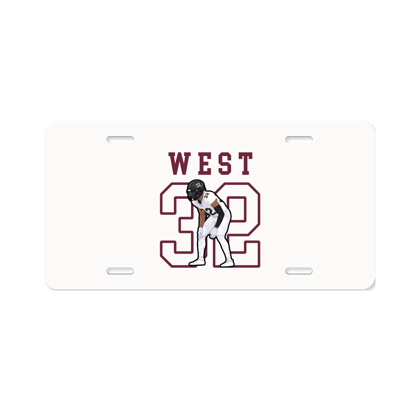 License Plate — Shirsey in Classic