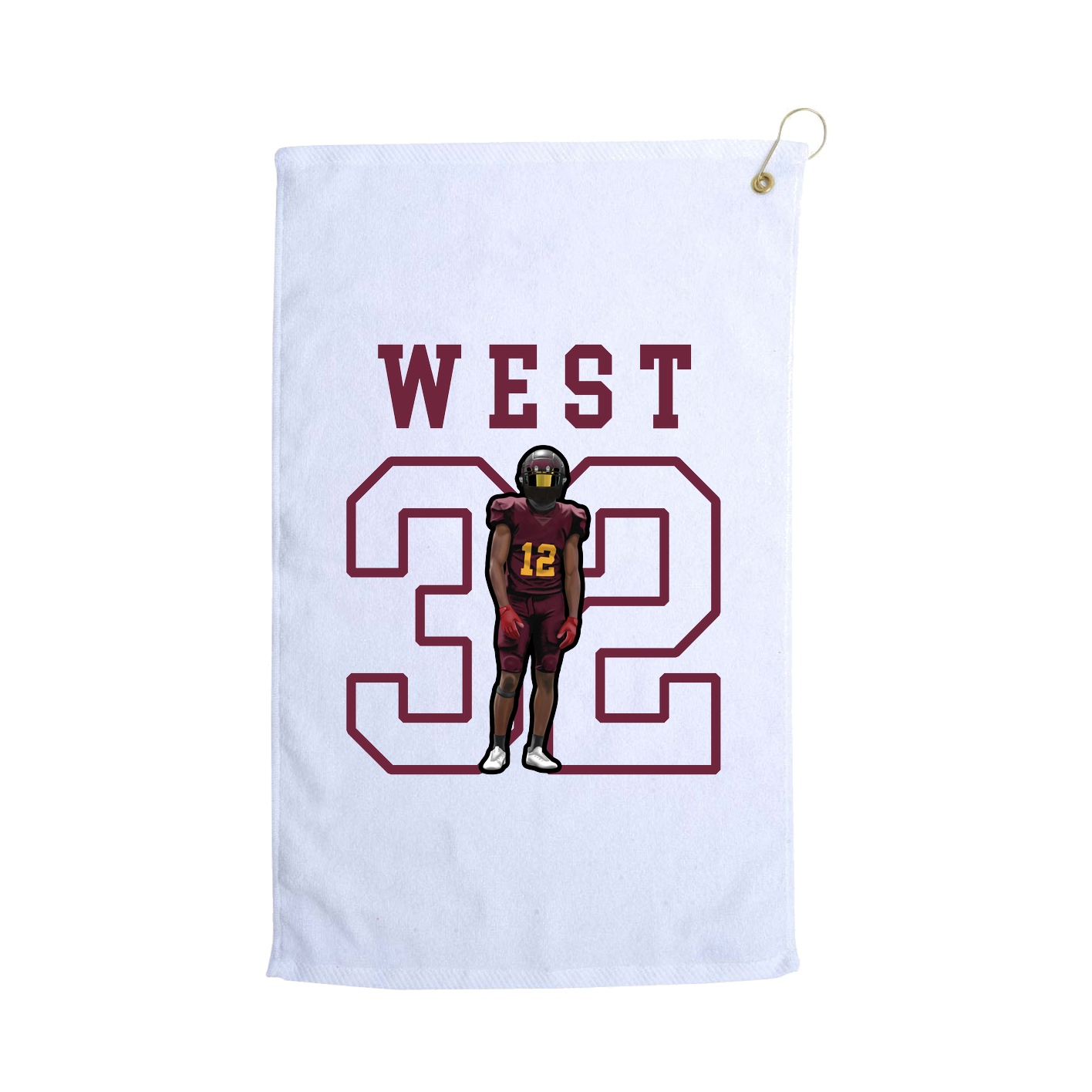 Golf Towel — Shirsey in White