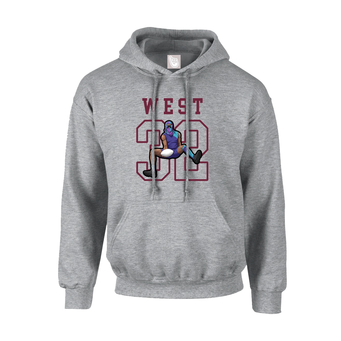 Youth Hoodie — Shirsey in Grey