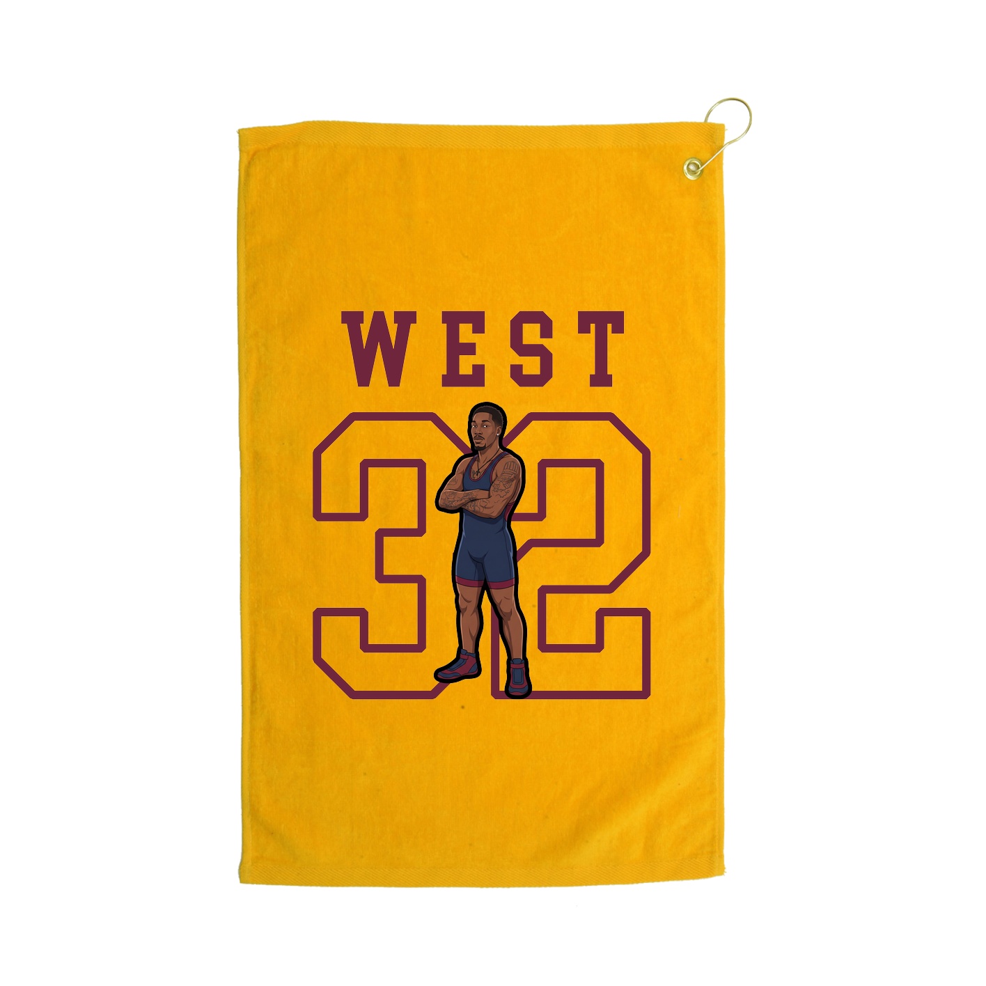 Golf Towel — Shirsey in Gold